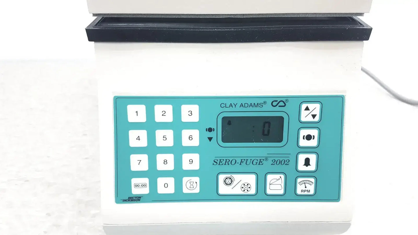 BD Clay Adams Sero-Fuge 2002 2-Speed Centrifuge - Laboratory