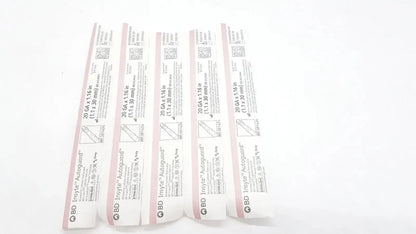 Five sterile bd insyte autoguard catheter packages in pink and white, for buy used medical equipment sale