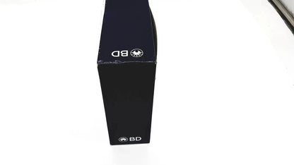 Black rectangular box with white bd logo on each side for bd insyte 20 g x 1.16 in insyte autoguard pre owned medical equipment