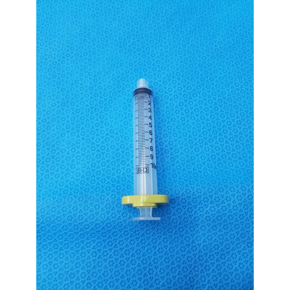 BD Syringe 10ml with Yellow Clip