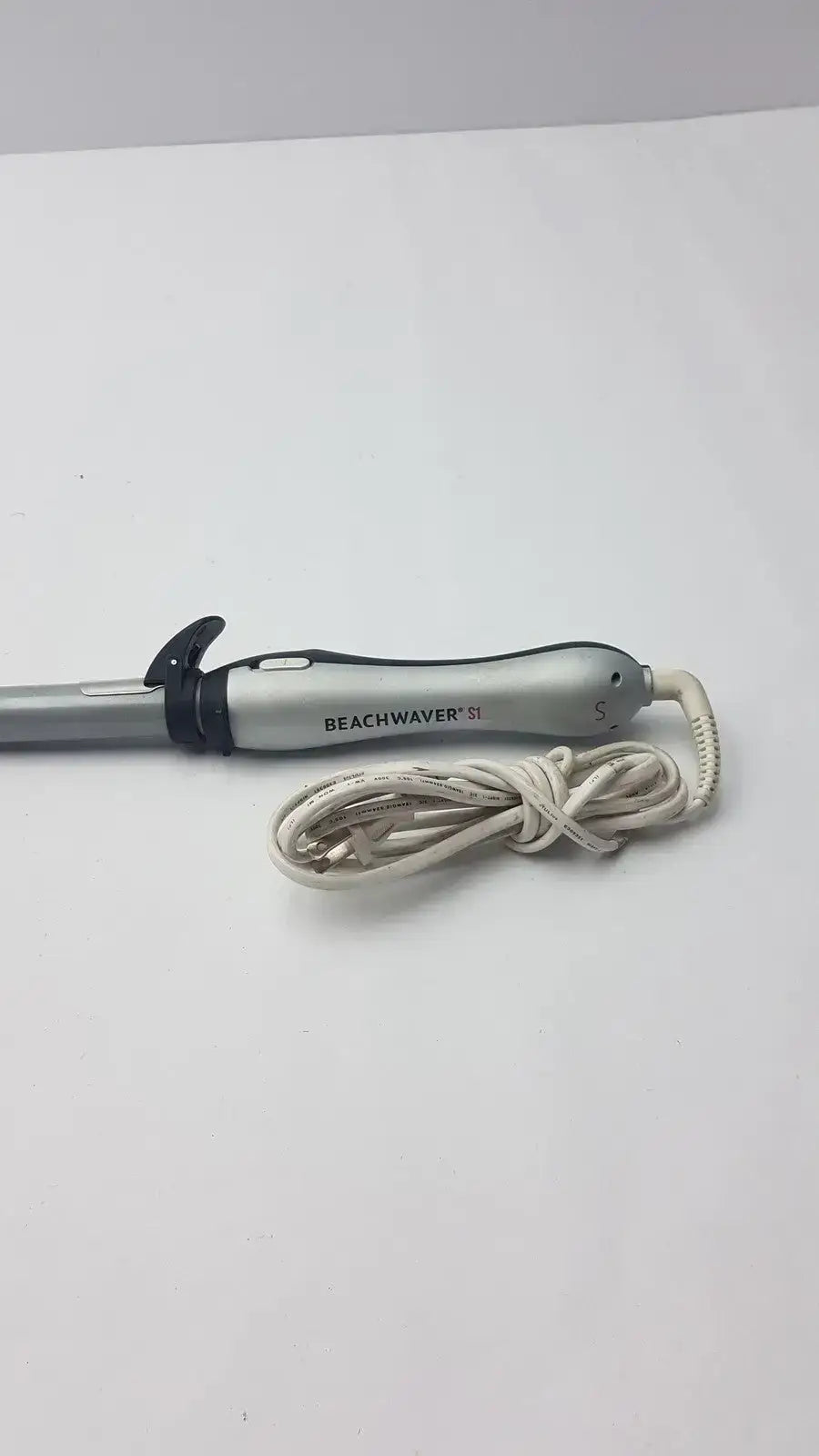 Beachwaver S1 Ceramic Rotating Curling Iron 1” Barrel Silver