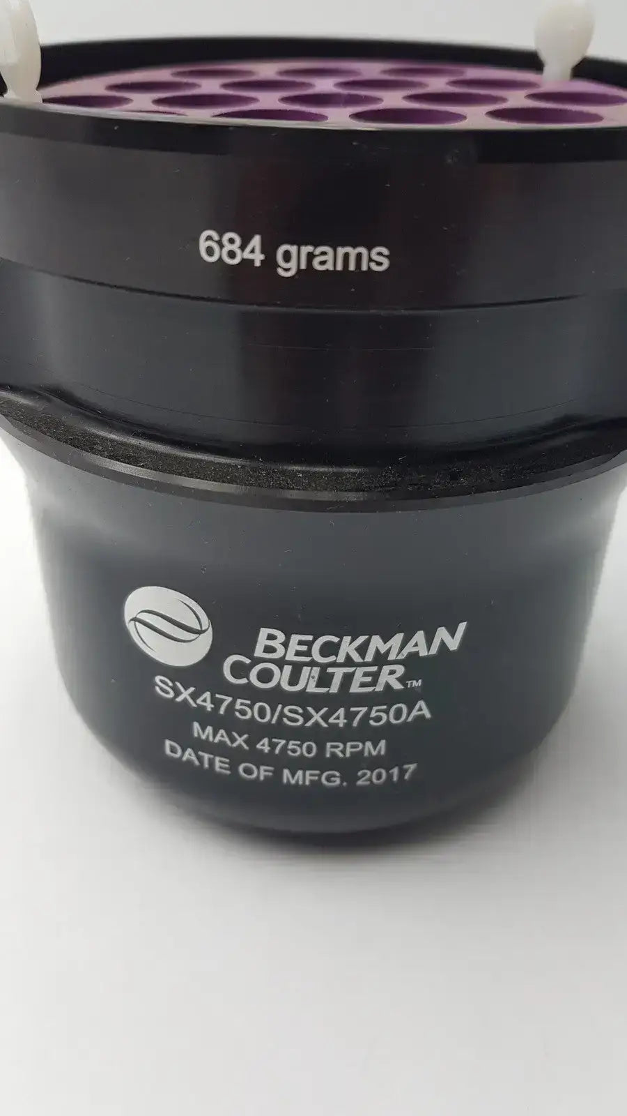 Beckman Coulter SX4750 / SX4750A MAX 4750 RPM Swing Bucket Rotor 684 Grams - Centrifuge