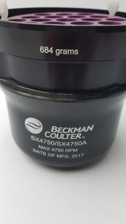 Beckman Coulter SX4750 / SX4750A MAX 4750 RPM Swing Bucket Rotor 684 Grams - Centrifuge