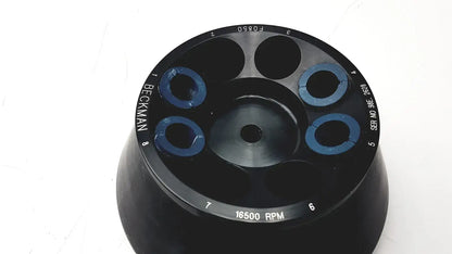 Beckman F0850 Fixed-Angle Aluminum Rotor 8 x 50 mL 16500 RPM - Centrifuge