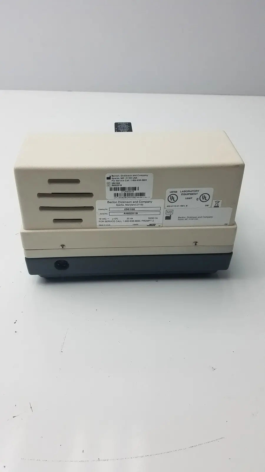 Becton Dickinson 250100 BD Microprobe Processor - Laboratory Equipment Part