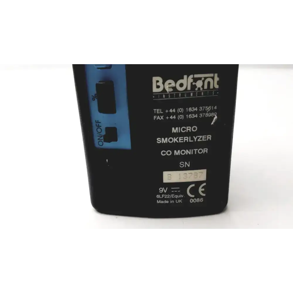 Bedfont Micro Smokerlyzer III - Breath CO Monitor