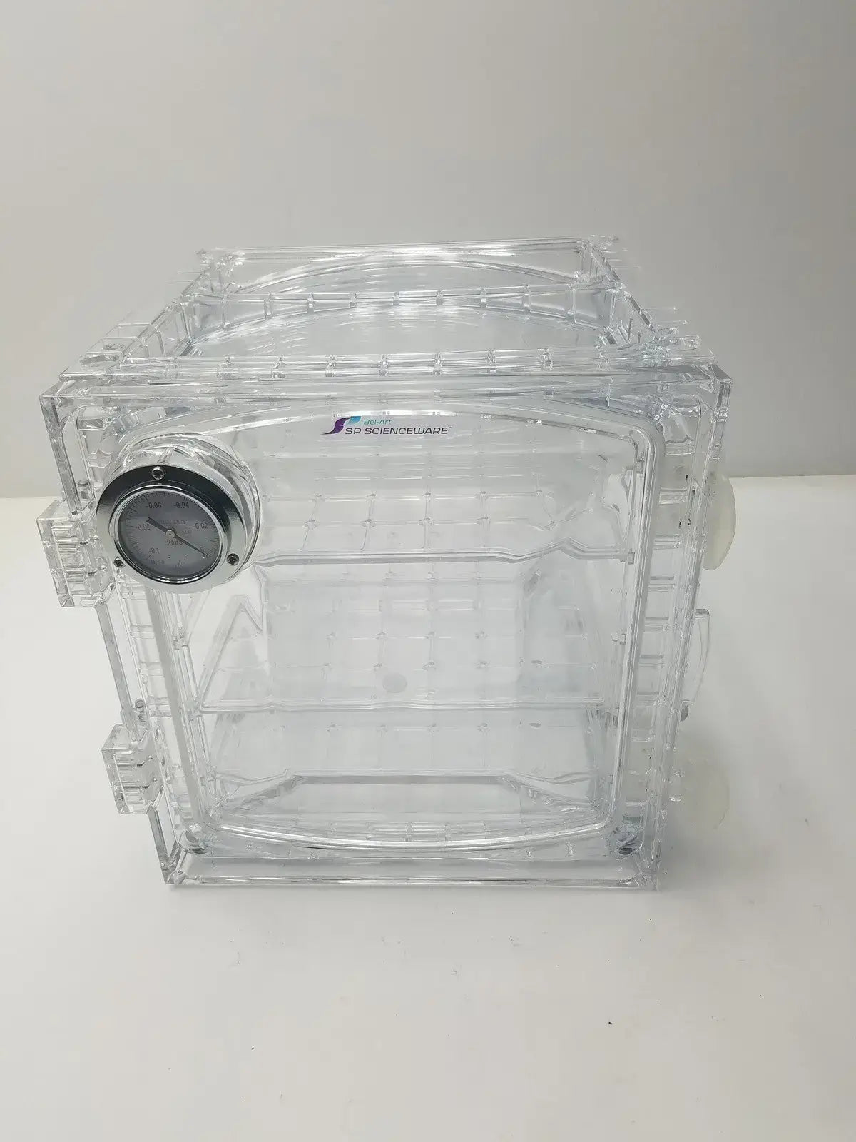 Bel-Art SP Scienceware Clear Acrylic Vacuum Desiccator Cabinet