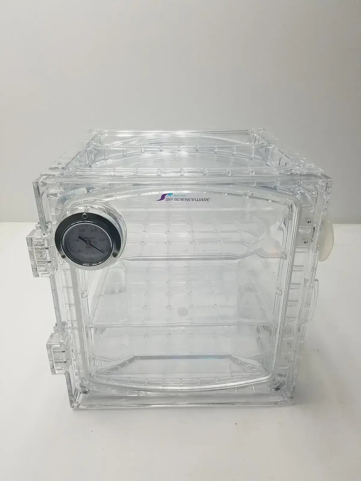 Bel-Art SP Scienceware Clear Acrylic Vacuum Desiccator Cabinet