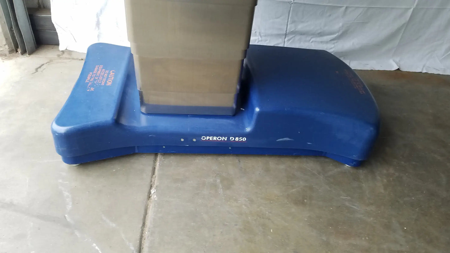 Berchtold Operon D850 Surgical Table Base OEM Medical Equipment