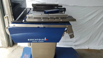 Berchtold Operon D850 Surgical Table Base OEM Medical Equipment