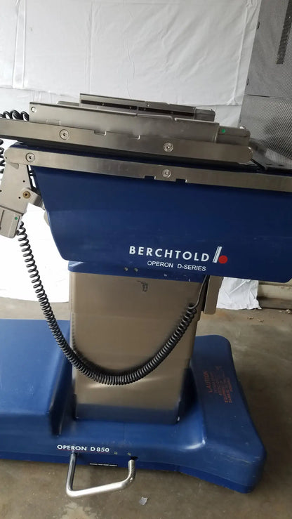 Berchtold Operon D850 Surgical Table Base OEM Medical Equipment
