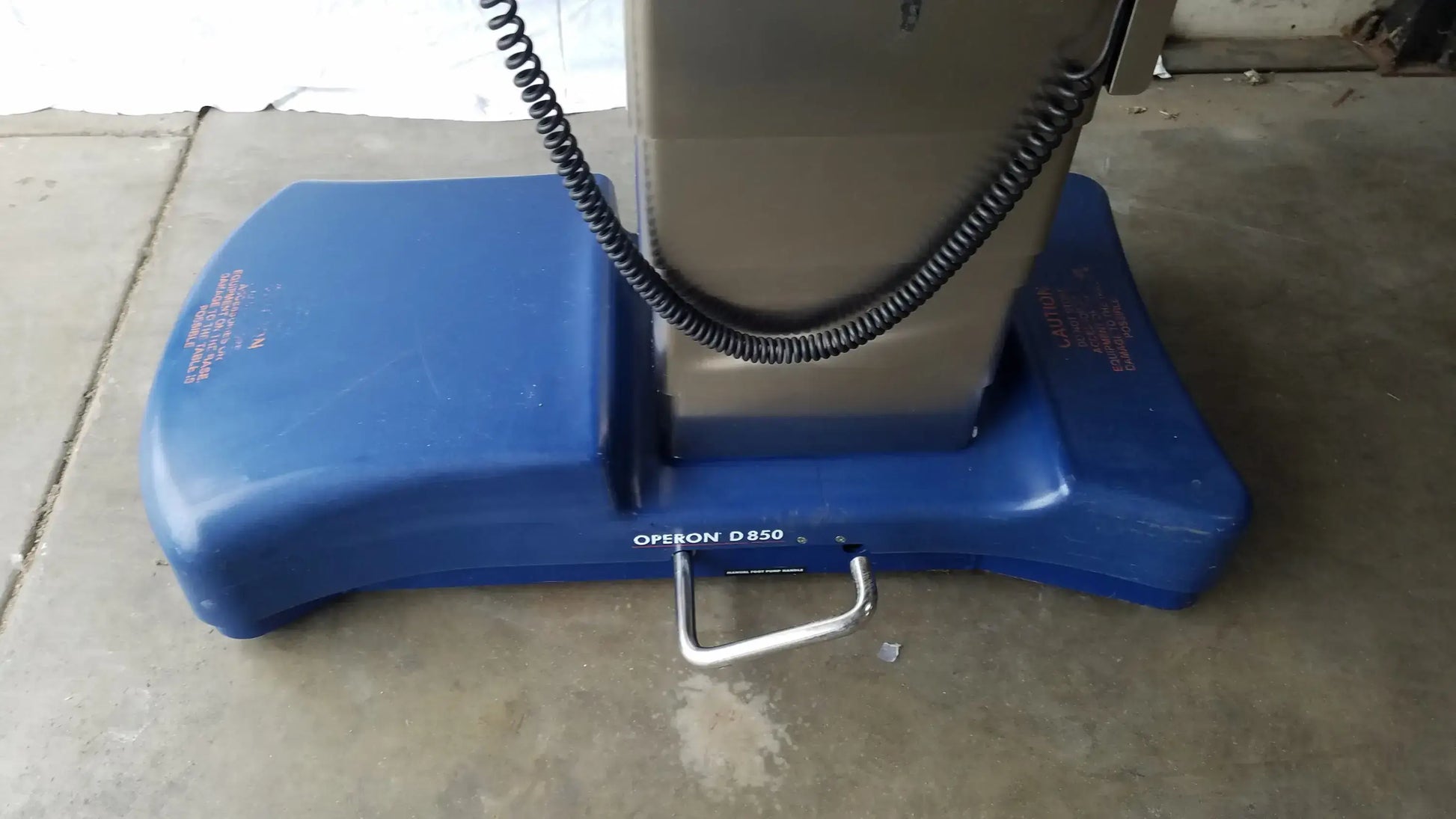 Berchtold Operon D850 Surgical Table Base OEM Medical Equipment