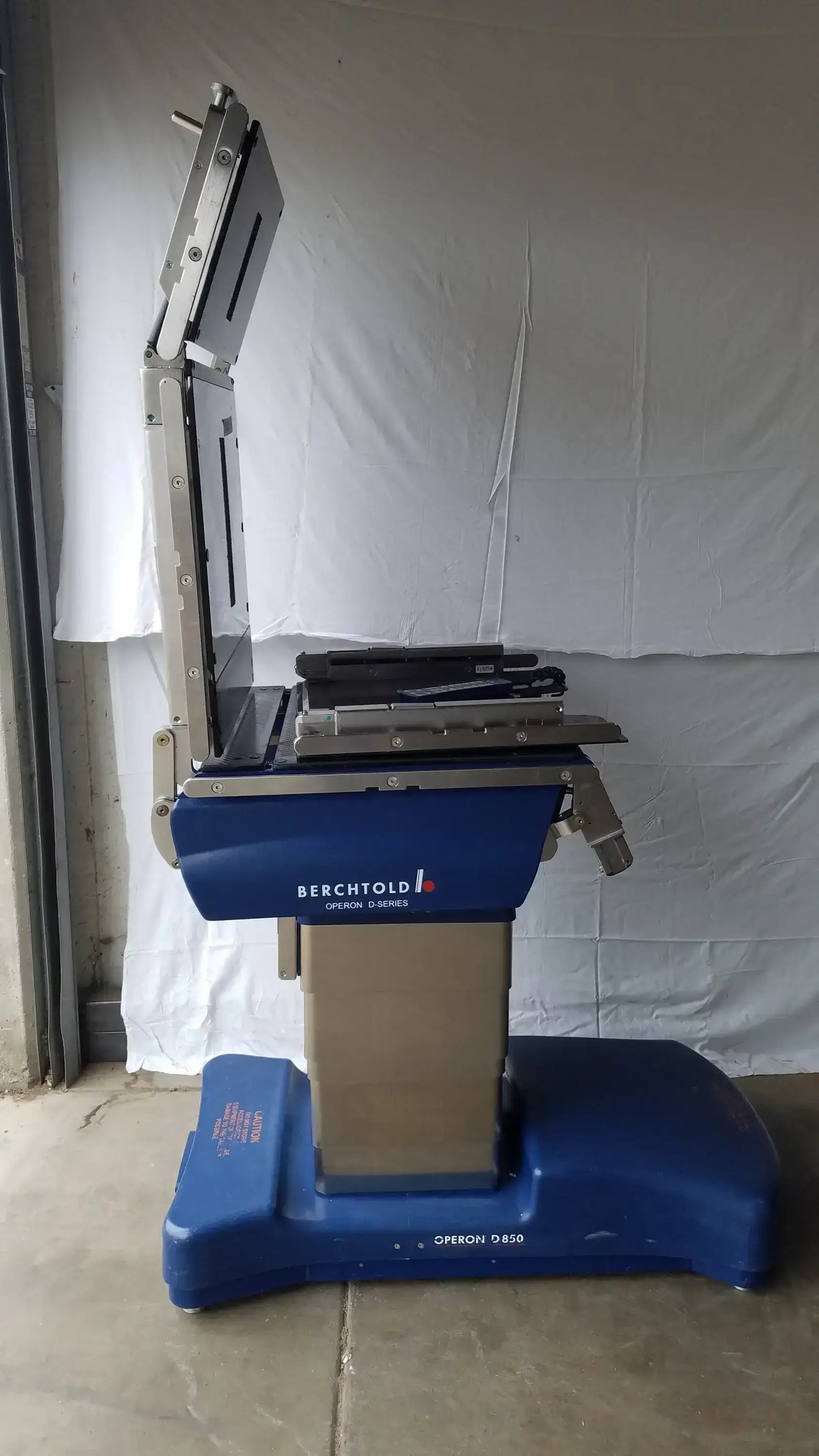 Berchtold Operon D850 Surgical Table Base OEM Medical Equipment