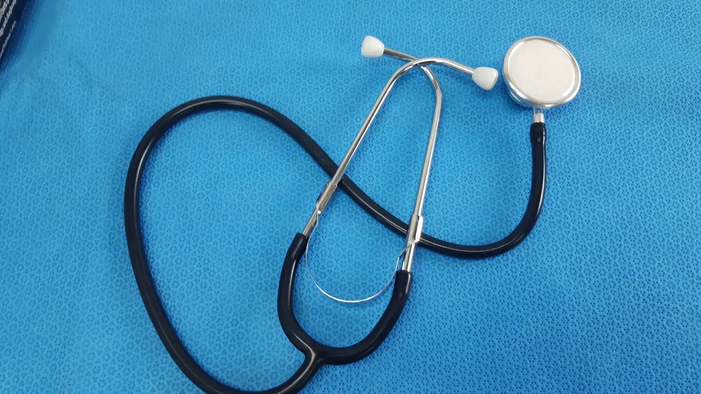 Better Touch Dual Head Black Stethoscope Lightweight - MD5926201UCAB