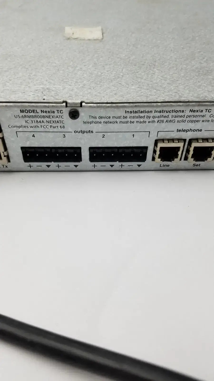 Biamp Systems Nexia TC DSP Digital Signal Processor