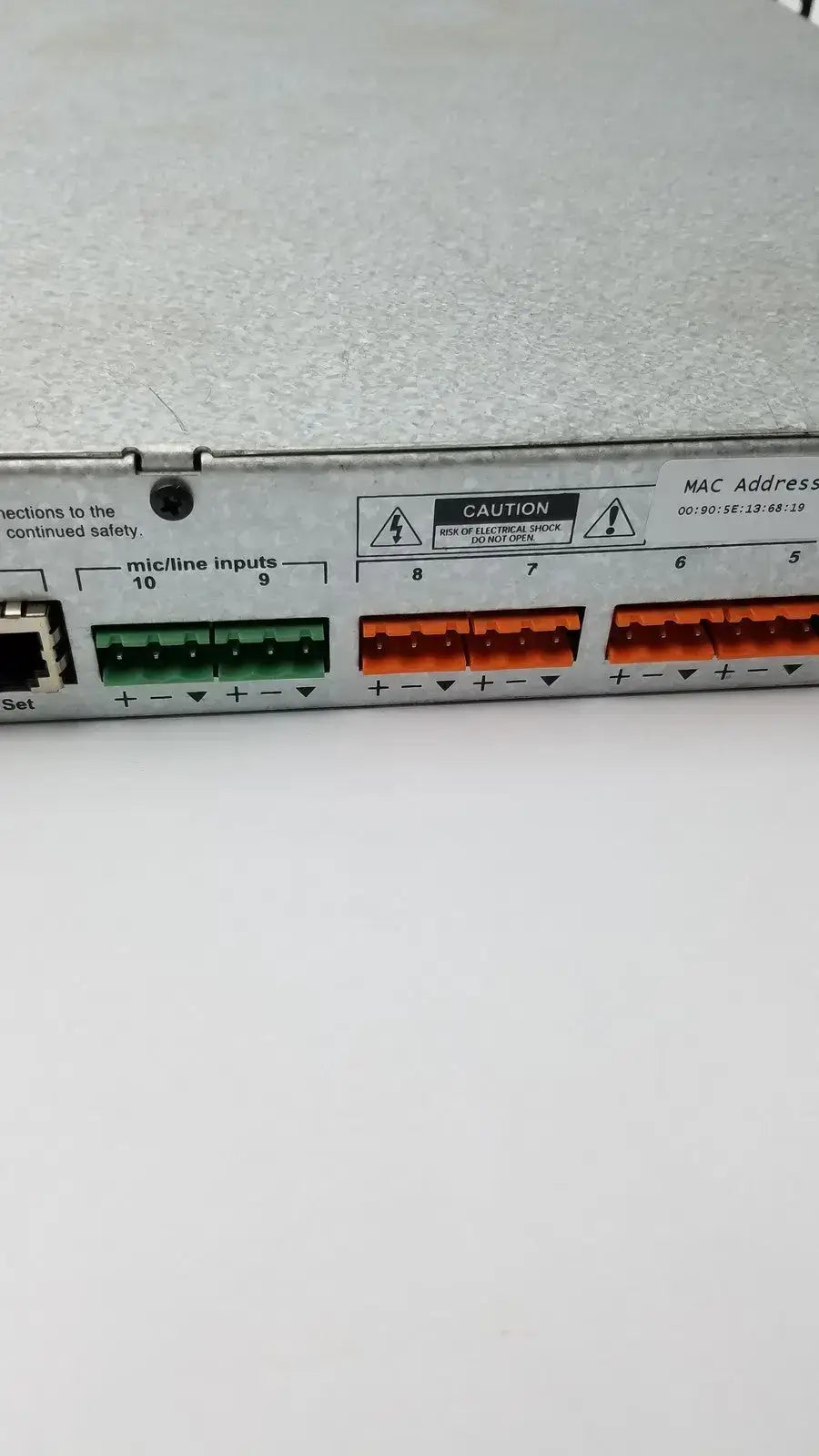 Biamp Systems Nexia TC DSP Digital Signal Processor