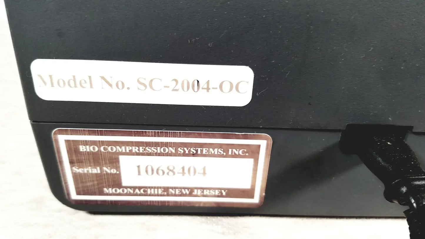 Bio CompressIion Systems SequentiIal CIirculator SC-2004-OC - Sequential Compression Device