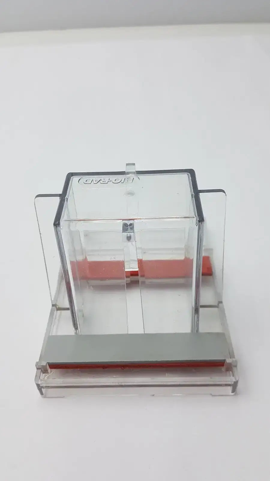 Bio-Rad Clear and Red Color Plastic Body - Medical Equipment Part