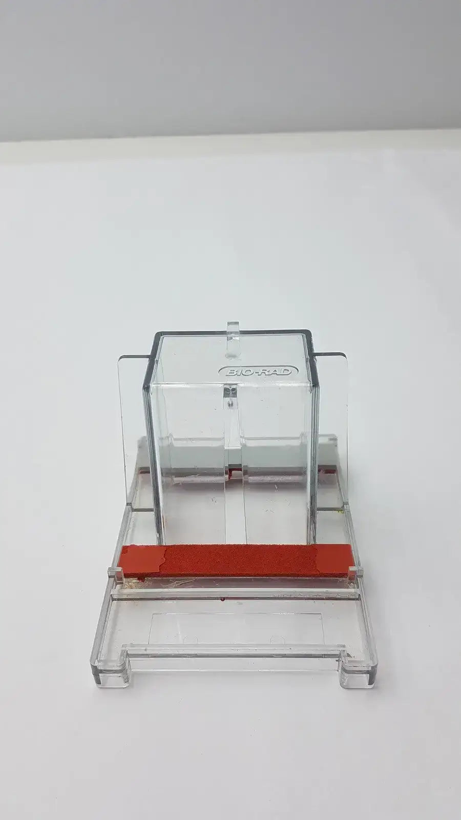 Bio-Rad Clear and Red Color Plastic Body - Medical Equipment Part