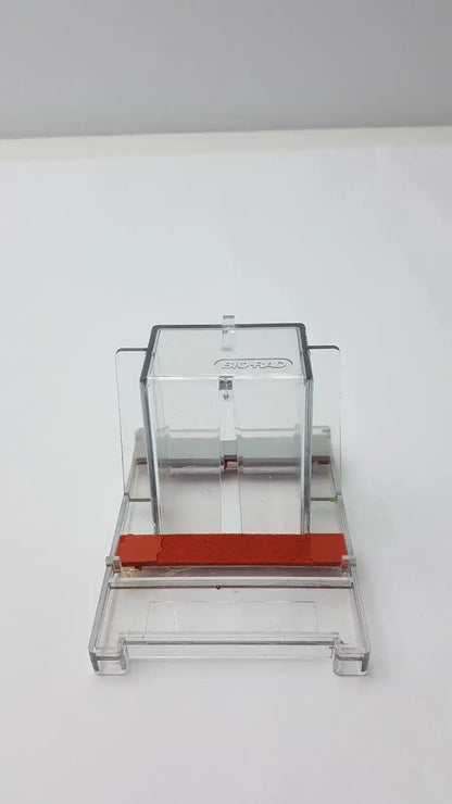 Bio-Rad Clear and Red Color Plastic Body - Medical Equipment Part
