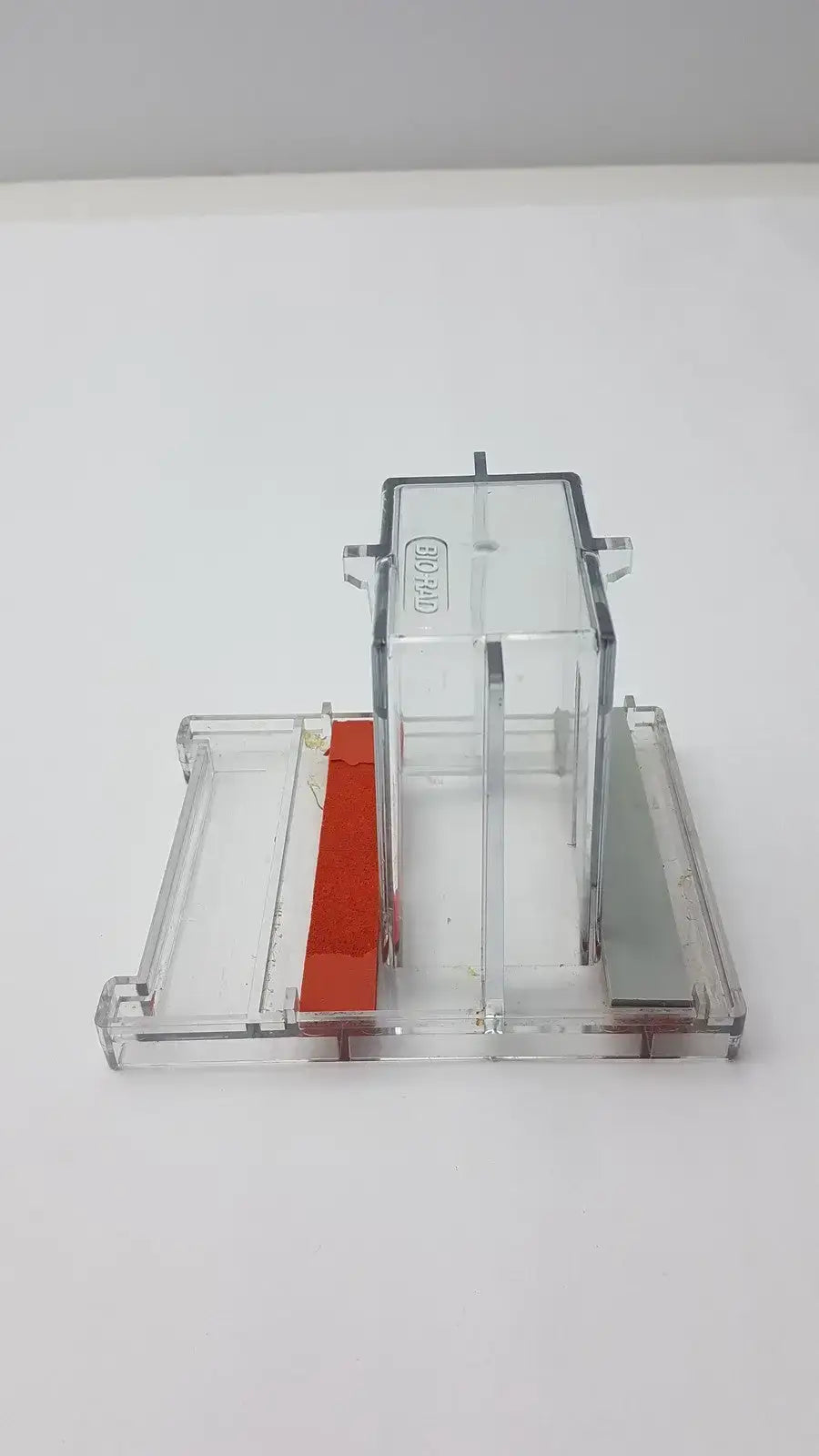 Bio-Rad Clear and Red Color Plastic Body - Medical Equipment Part