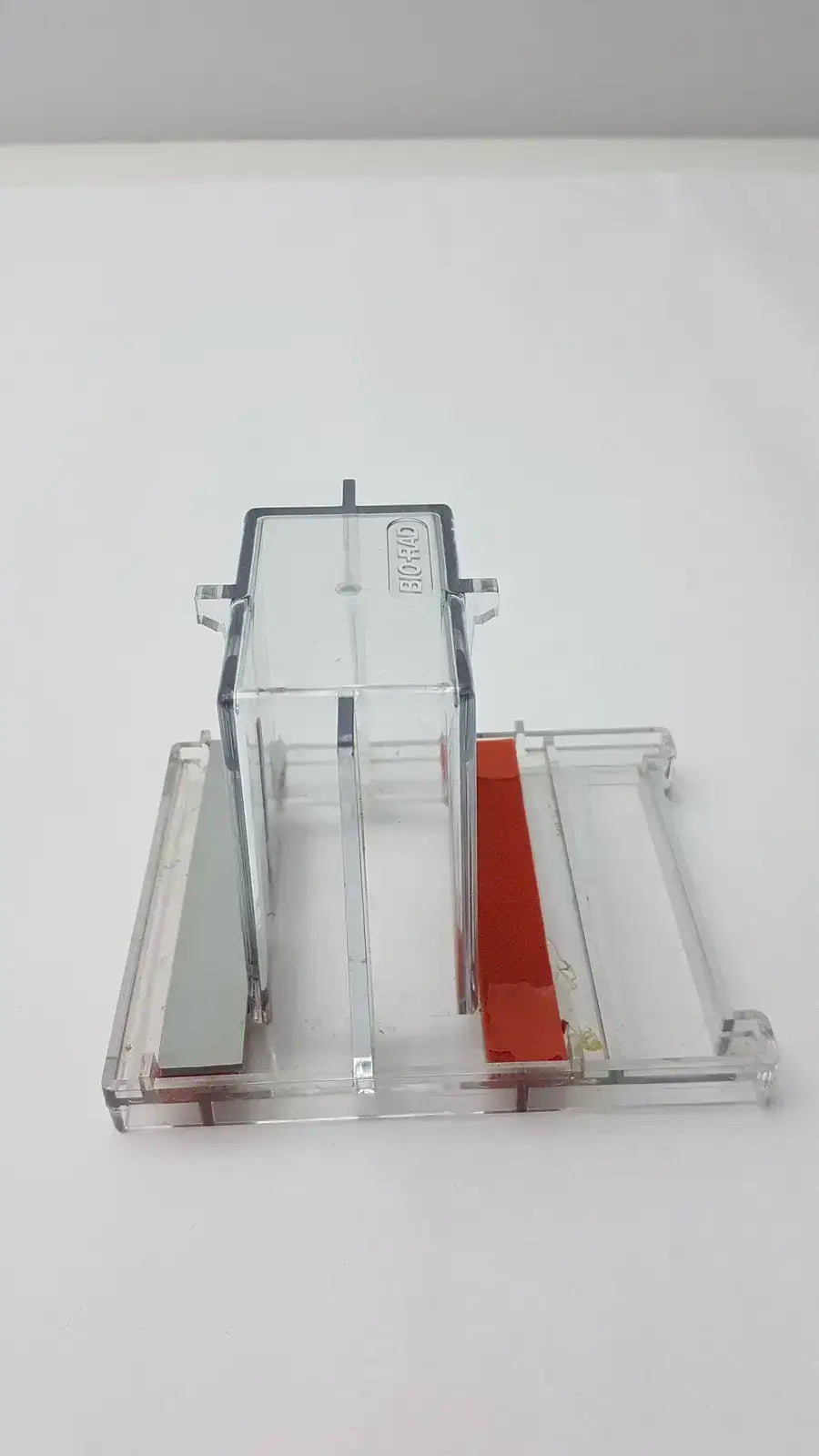 Bio-Rad Clear and Red Color Plastic Body - Medical Equipment Part