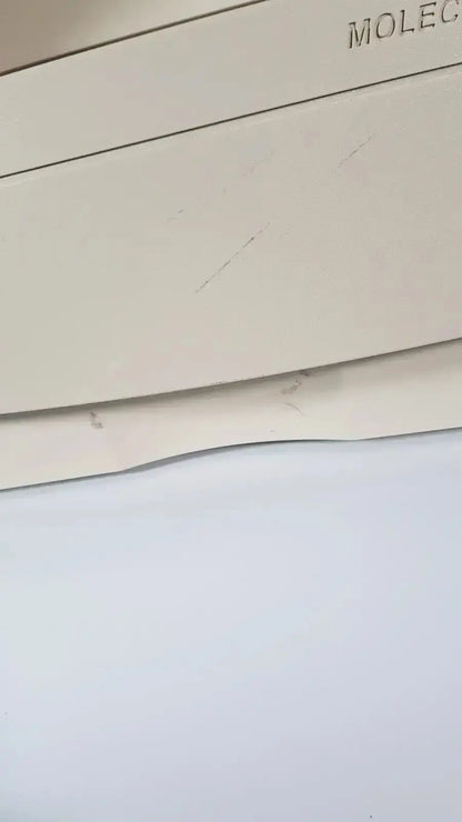 Beige leather folder with embossed molec branding for bio rad molecular imager fx product use