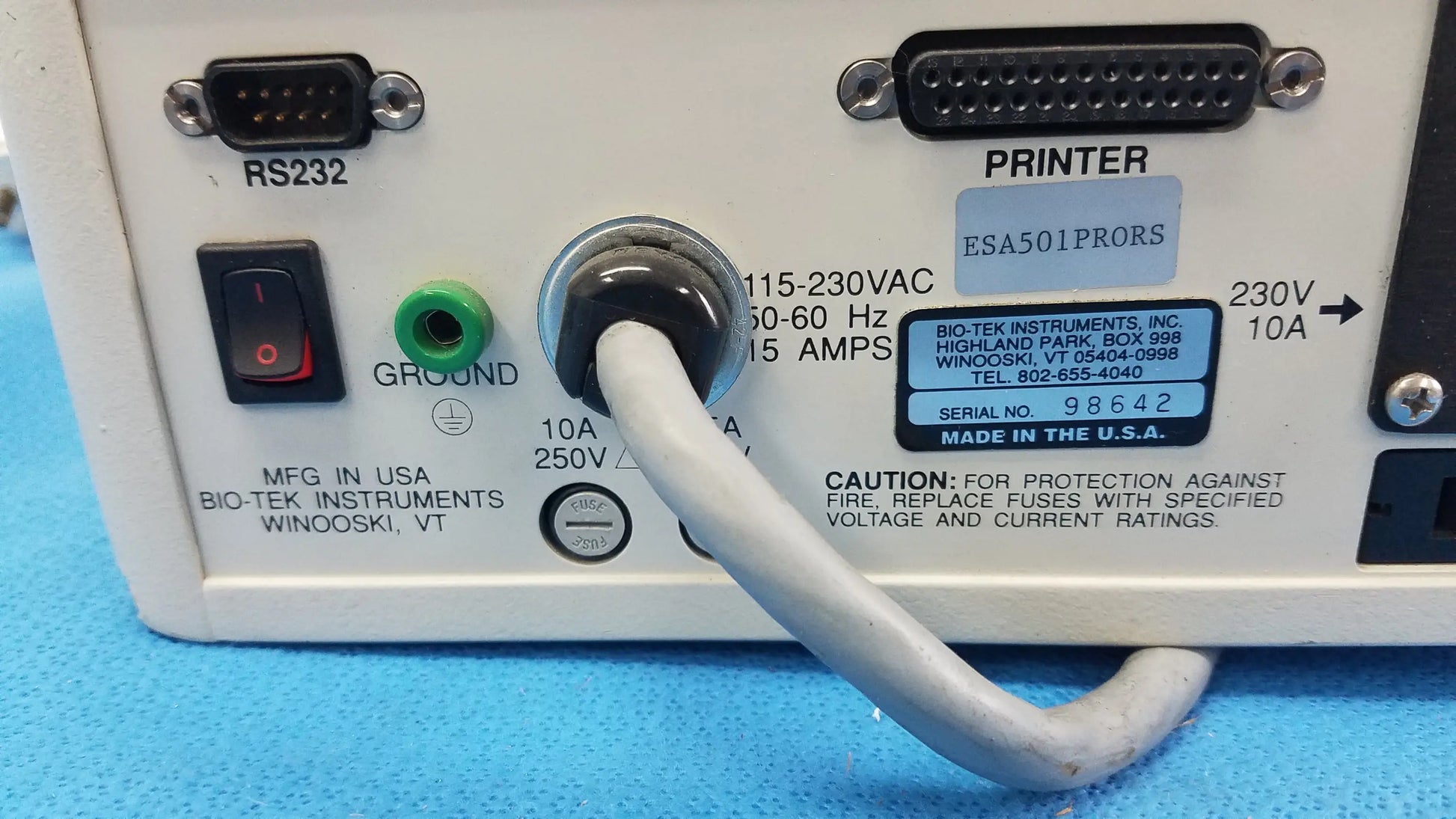 Bio-Tek 501 Pro Series Electrical Safety Analyzer