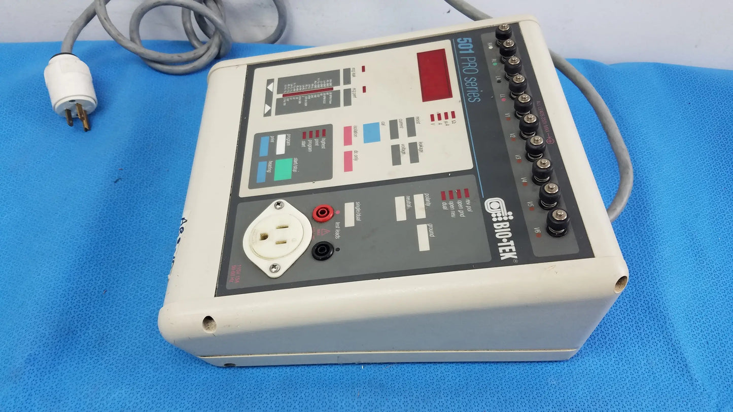 Bio-Tek 501 Pro Series Electrical Safety Analyzer