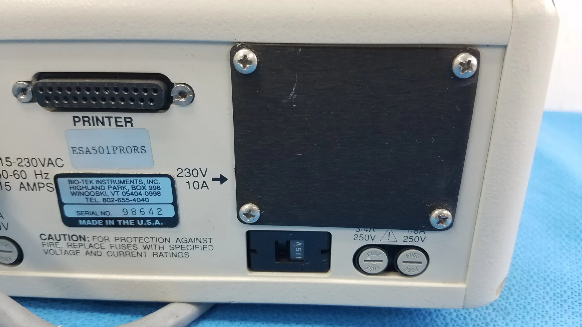 Bio-Tek 501 Pro Series Electrical Safety Analyzer