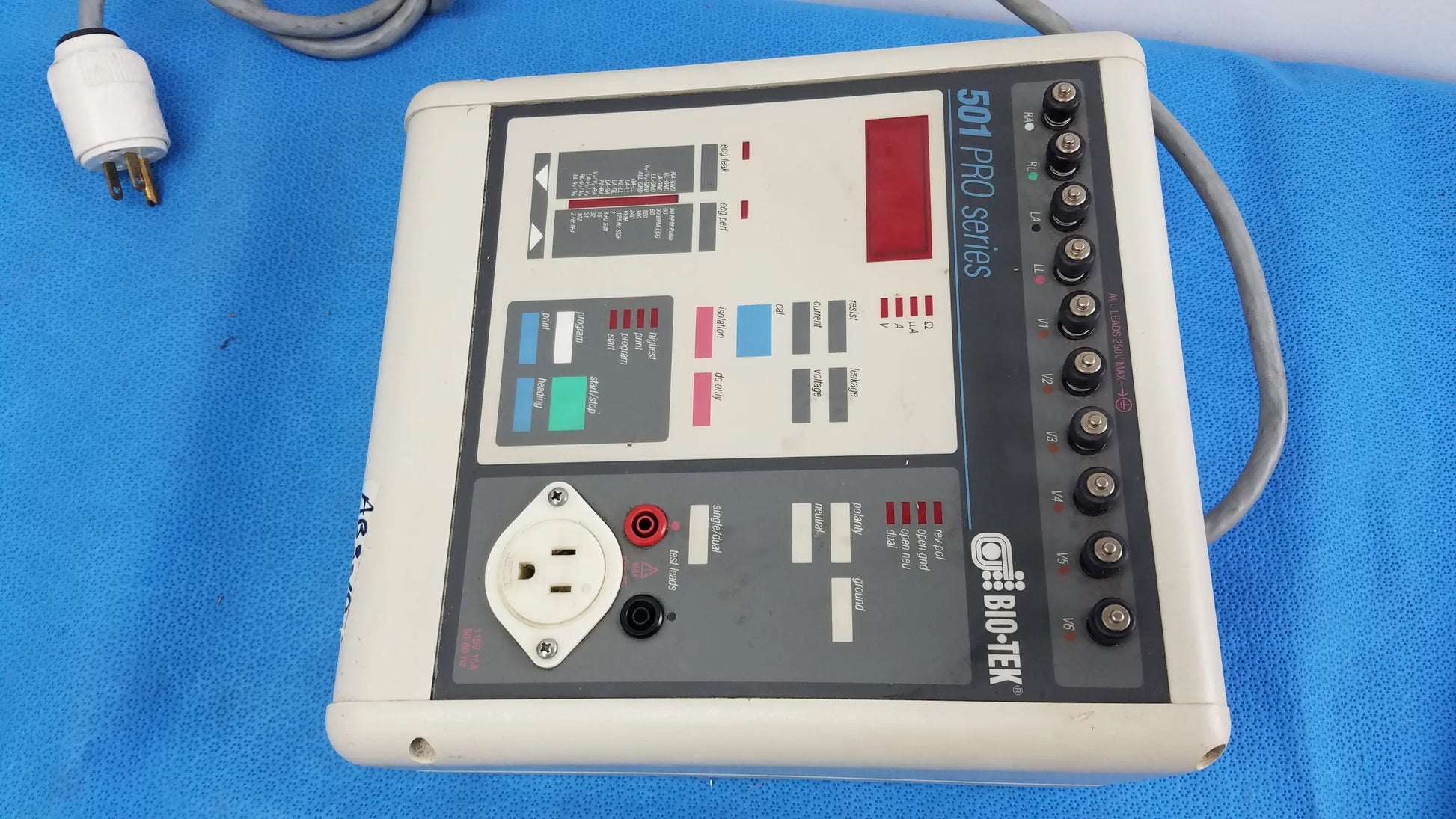 Bio-Tek 501 Pro Series Electrical Safety Analyzer