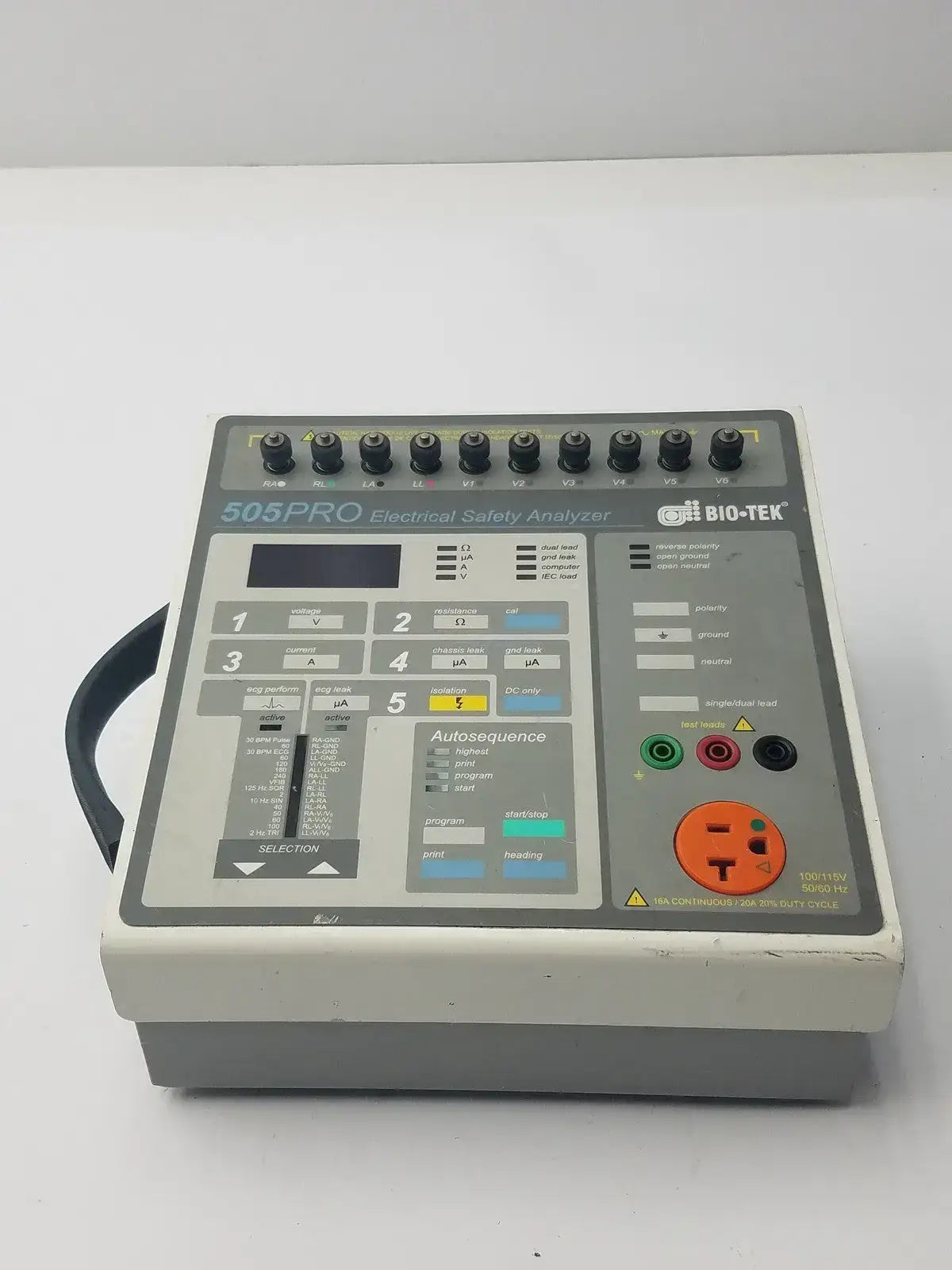 Bio-Tek 505PRO Electrical Safety Analyzer