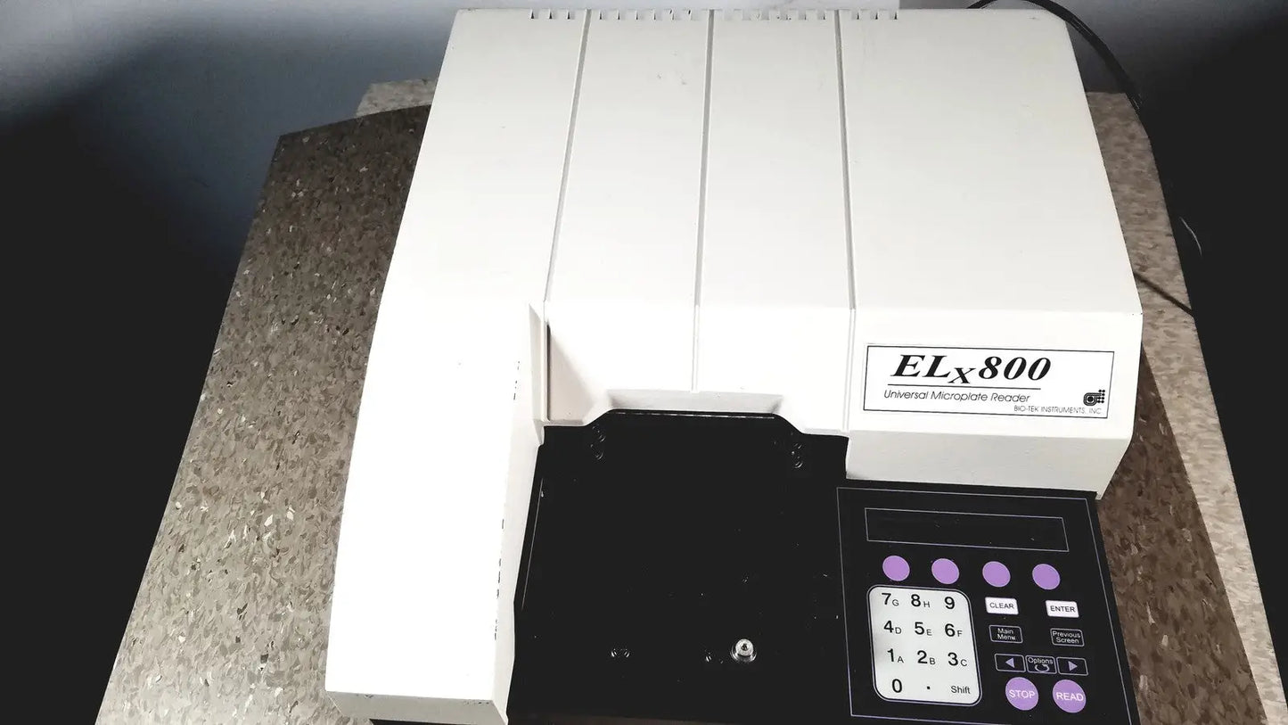 Bio-Tek Instruments ELx800 Universal Microplate Reader Absorbance 24VDC 40 Watt