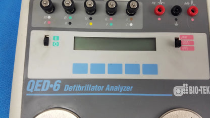 Bio-Tek QED-6 Defibrillator Analyzer