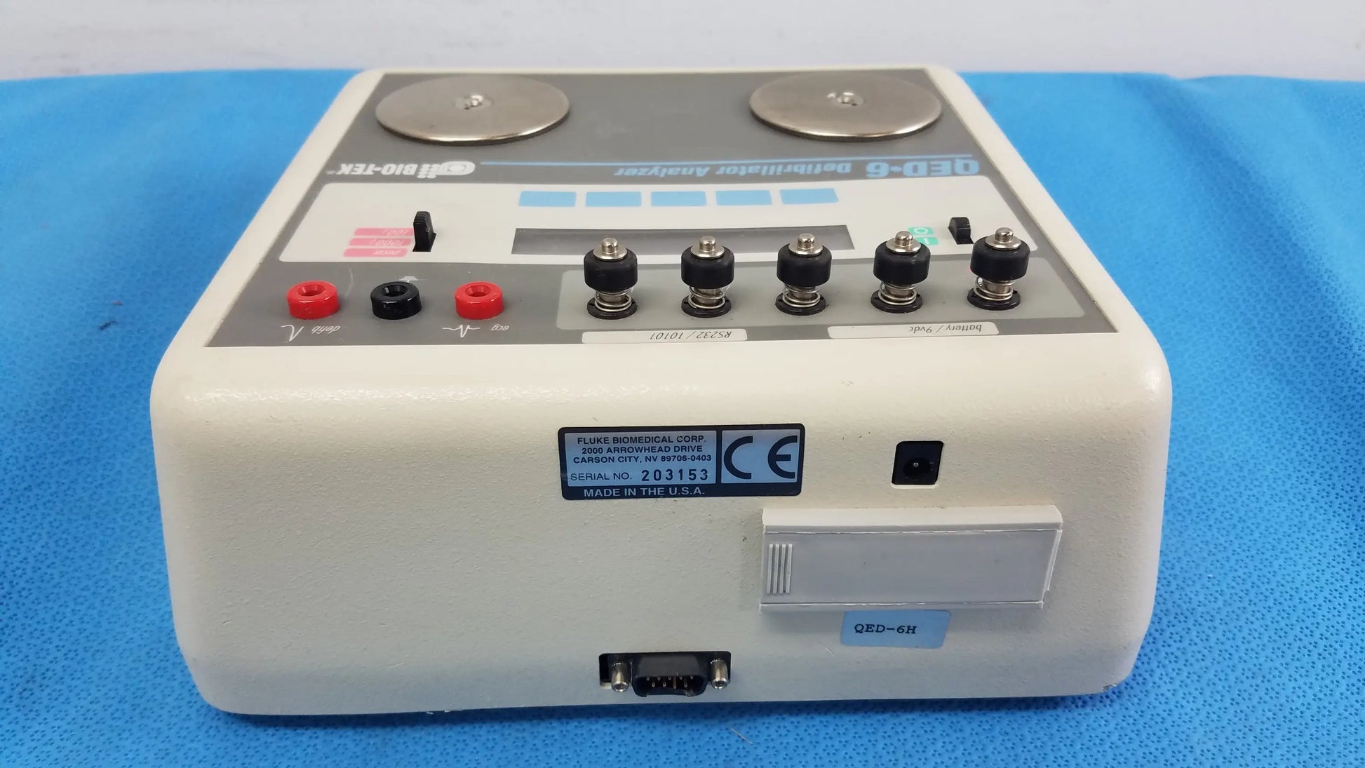 Bio-Tek QED-6 Defibrillator Analyzer