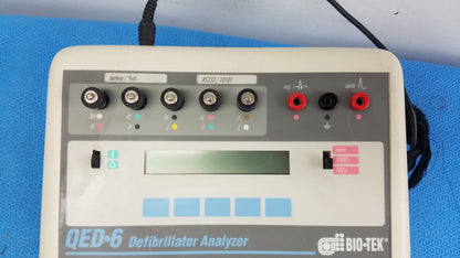 Bio-Tek QED-6 Defibrillator Analyzer