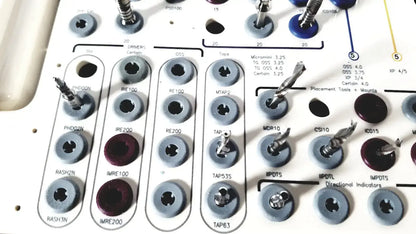 Biomet 3i Surgical Tray Osseitite Impants