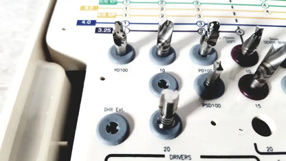 Biomet 3i Surgical Tray Osseitite Impants