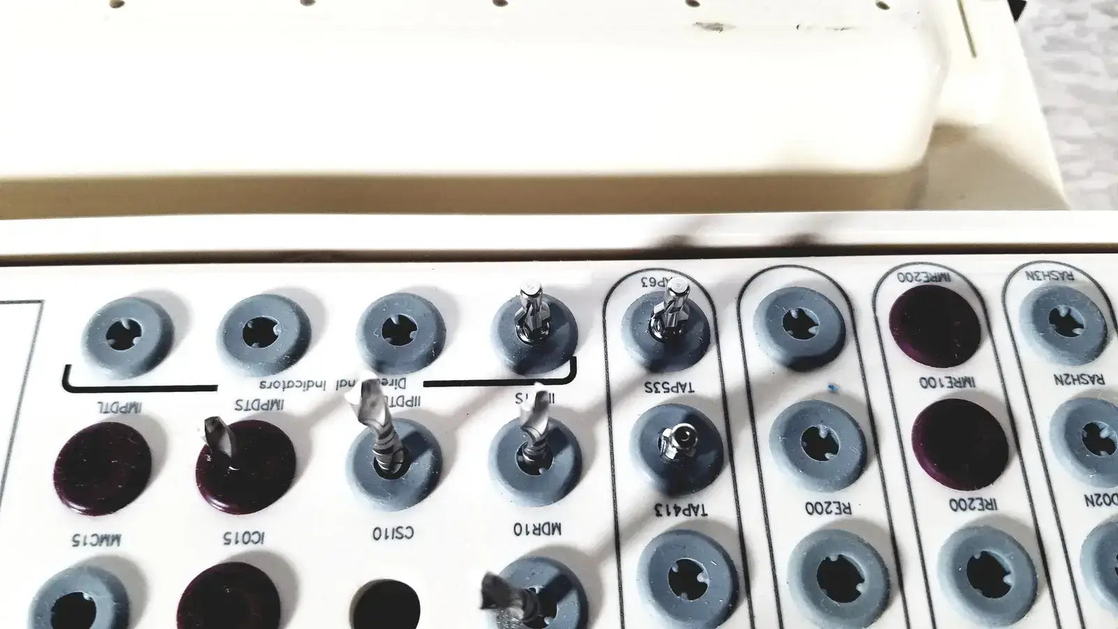 Biomet 3i Surgical Tray Osseitite Impants