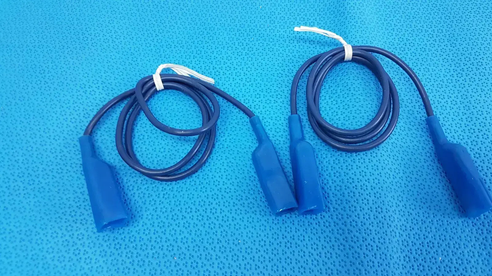 Bipolar Electrosurgical ESU Cautery Cable Cord for Forceps - Lot of 2