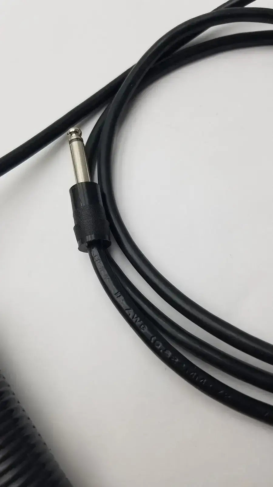 Black Extension Audiometer Cable with Plug