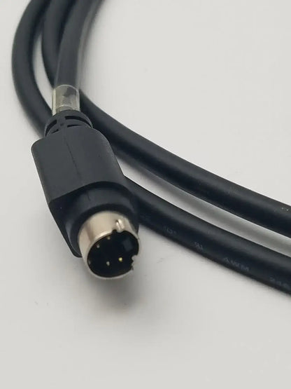 Black S-Video Cable Cord Male to Compatible with VHS DVD HDTV