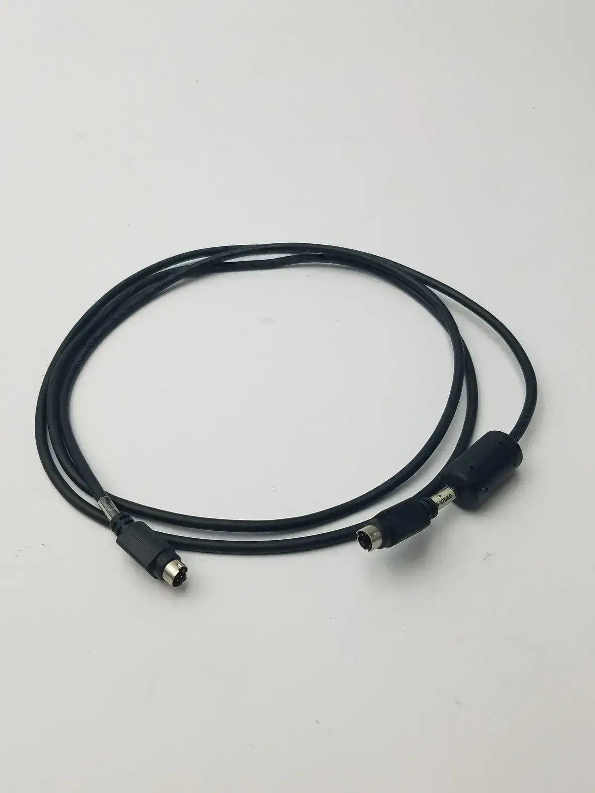 Black S-Video Cable Cord Male to Compatible with VHS DVD HDTV