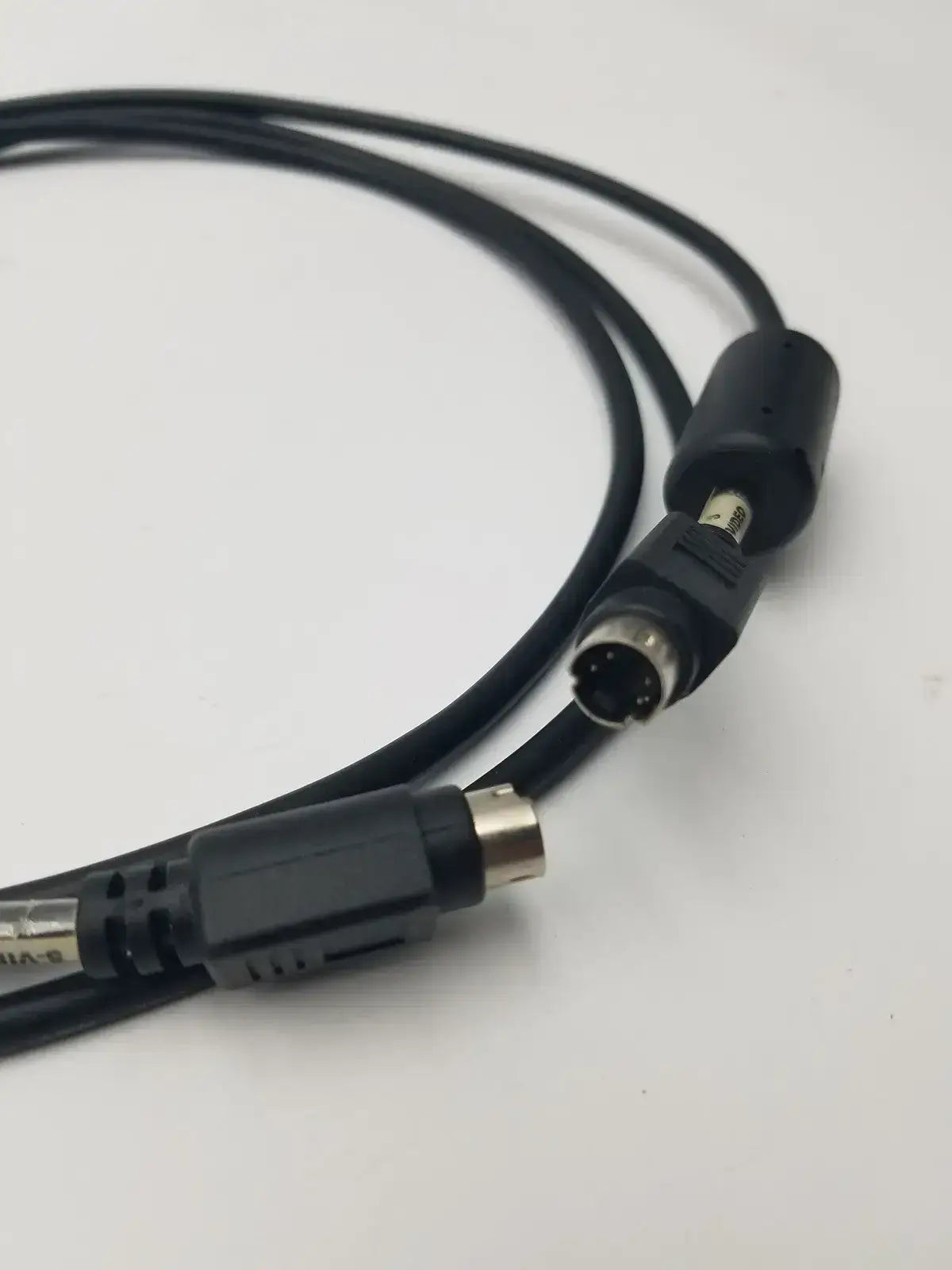 Black S-Video Cable Cord Male to Compatible with VHS DVD HDTV