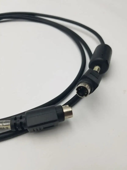 Black S-Video Cable Cord Male to Compatible with VHS DVD HDTV
