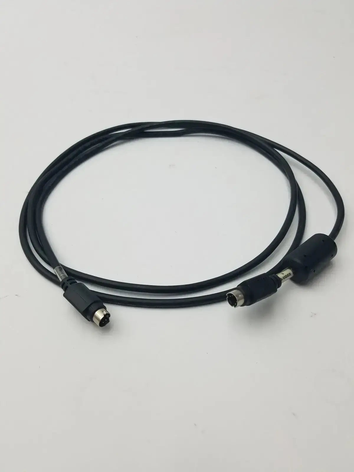 Black S-Video Cable Cord Male to Compatible with VHS DVD HDTV