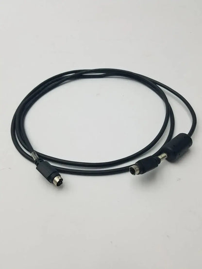 Black S-Video Cable Cord Male to Compatible with VHS DVD HDTV