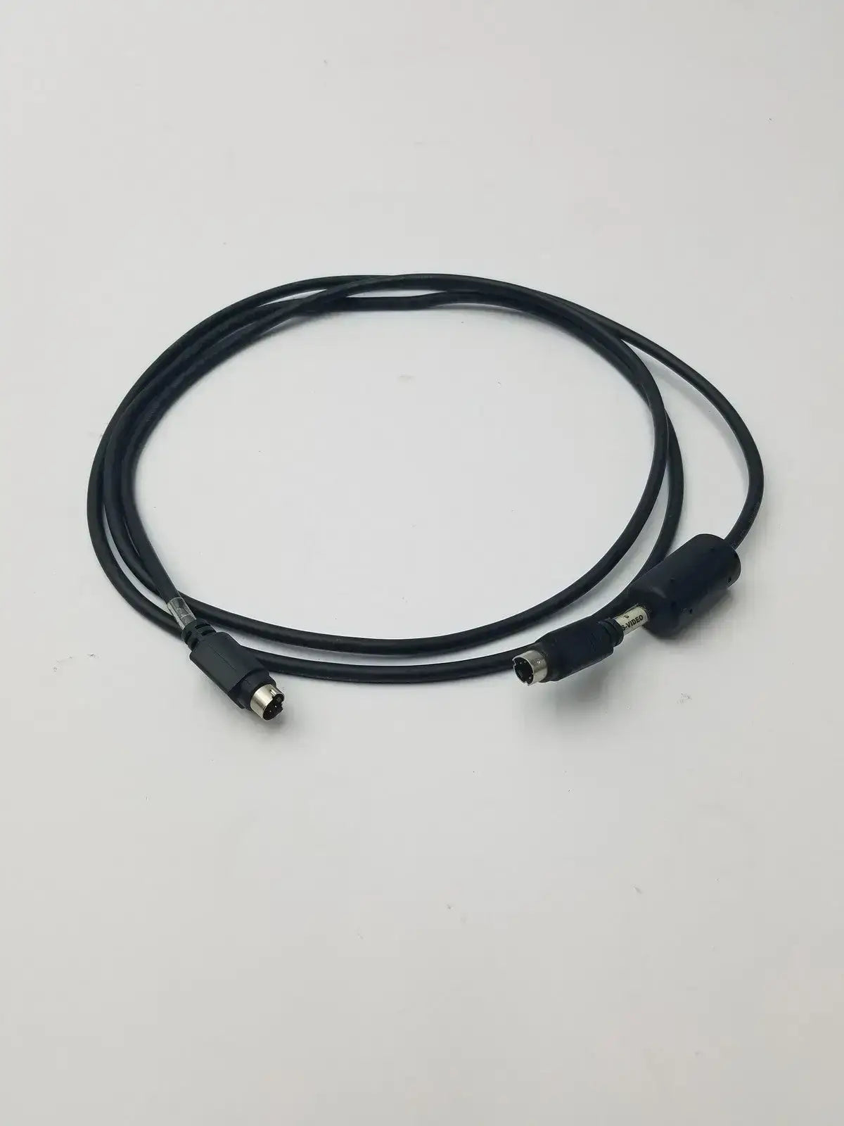 Black S-Video Cable Cord Male to Compatible with VHS DVD HDTV
