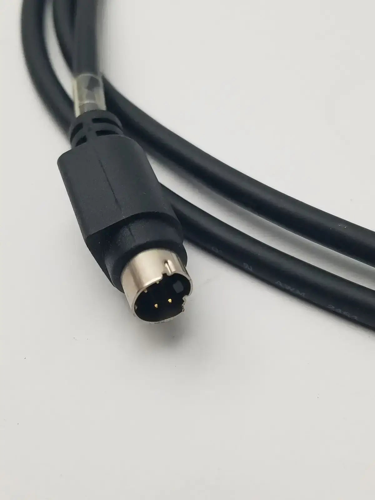 Black S-Video Cable Cord Male to Compatible with VHS DVD HDTV