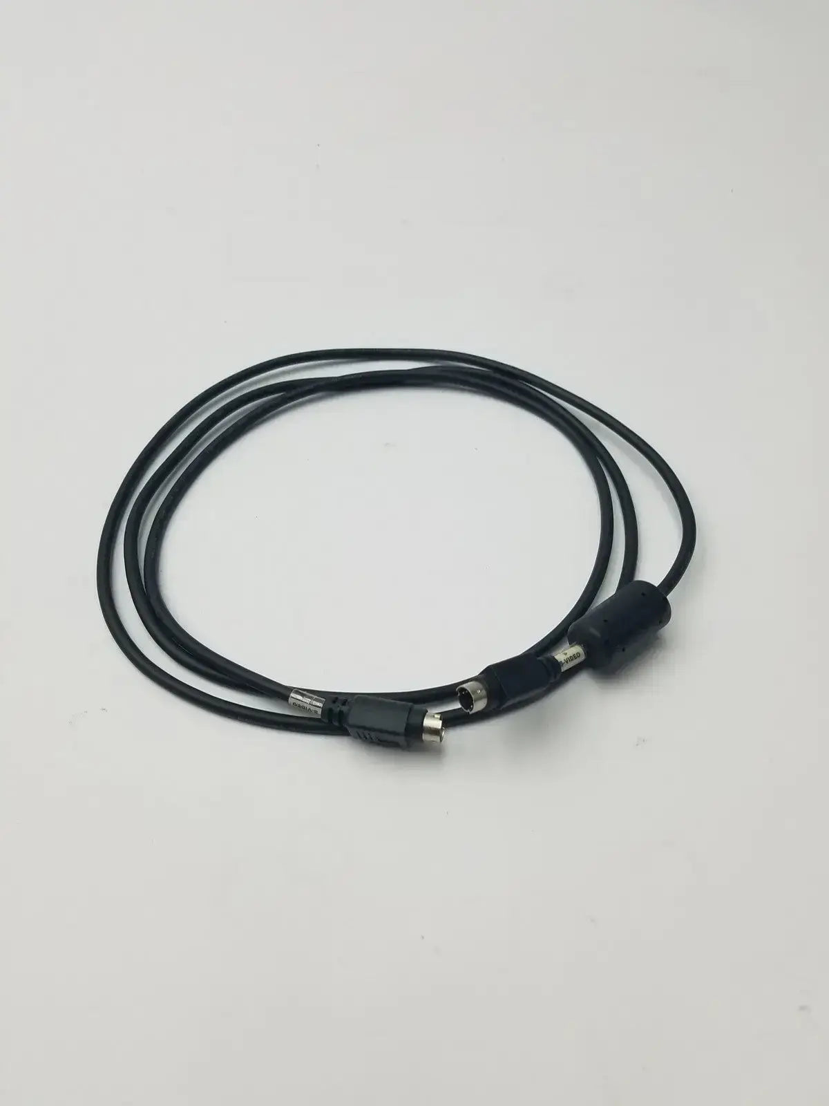 Black S-Video Cable Cord Male to Compatible with VHS DVD HDTV